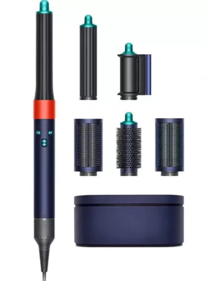 Стайлер Dyson Airwrap Complete Long HS05 Prussian Blue/Topaz  с кейсом