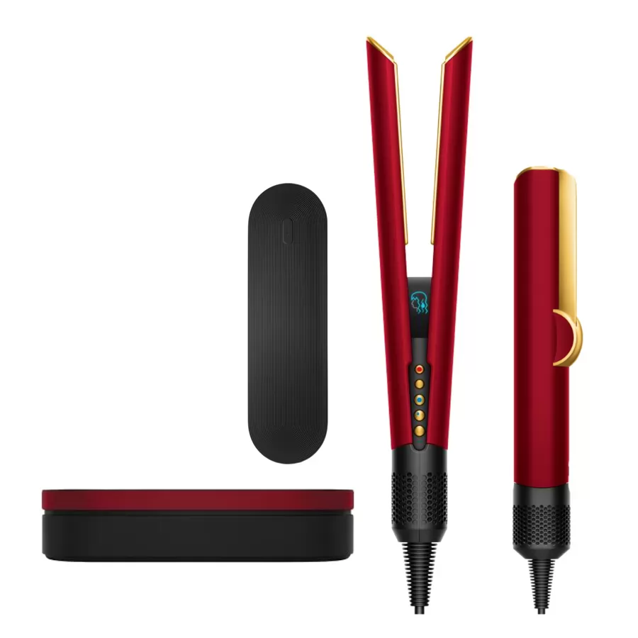 Dyson Airstrait  HT01 Red/Velvet с кейсом
