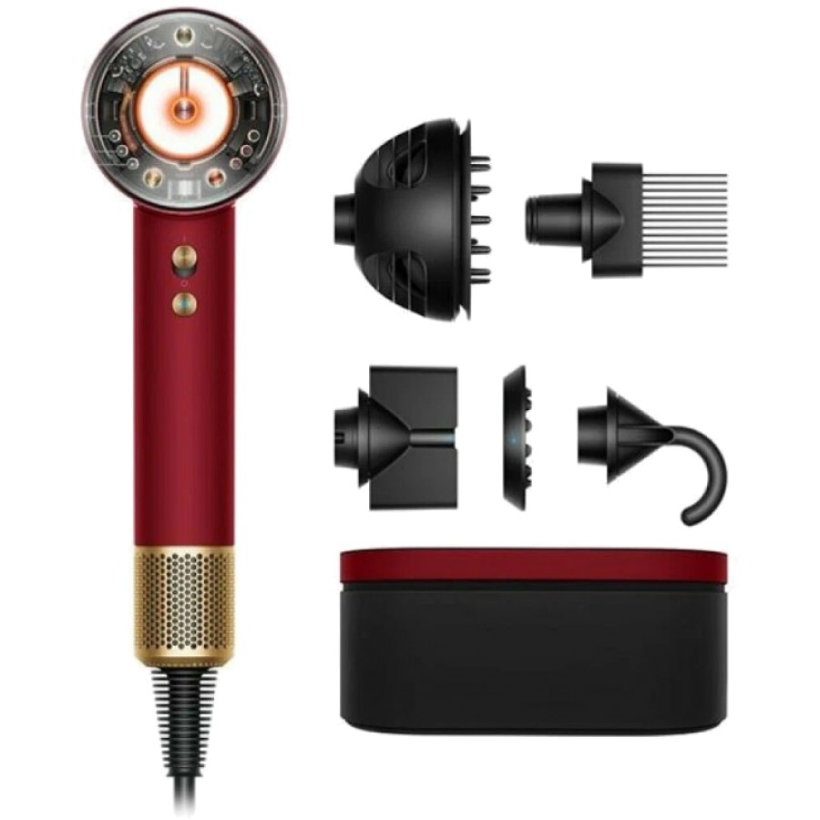 Dyson SuperSonic Nural HD16 Red/Velvet с кейсом